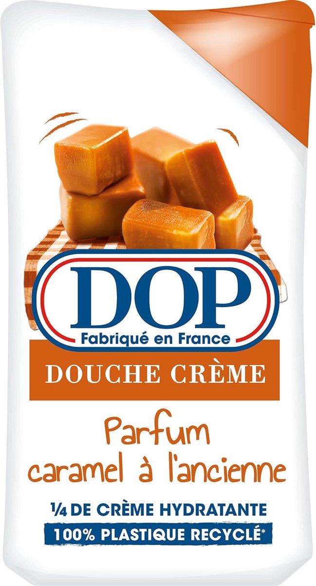 DOP Douceurs d'Enfance Gel douche crème au parfum du caramel à l'ancienne, 250 ml (3 stuks)