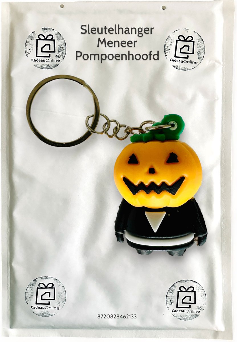 Sleutelhanger Meneer Pompoenhoofd