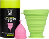 Menstruatiecup Medium - Hoge Kwaliteit Herbruikbare Menstruatie Cup met Sterilisator/Houder, Period