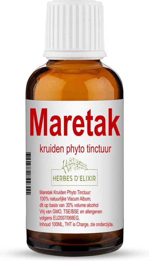 Foto: Herbes d elixir maretak tinctuur 100 ml 1 fles natuurlijke ondersteuning