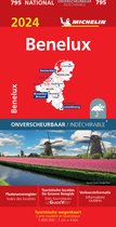 Nationale kaarten Michelin - Michelin Wegenkaart 795 Benelux 2024 Scheurvast