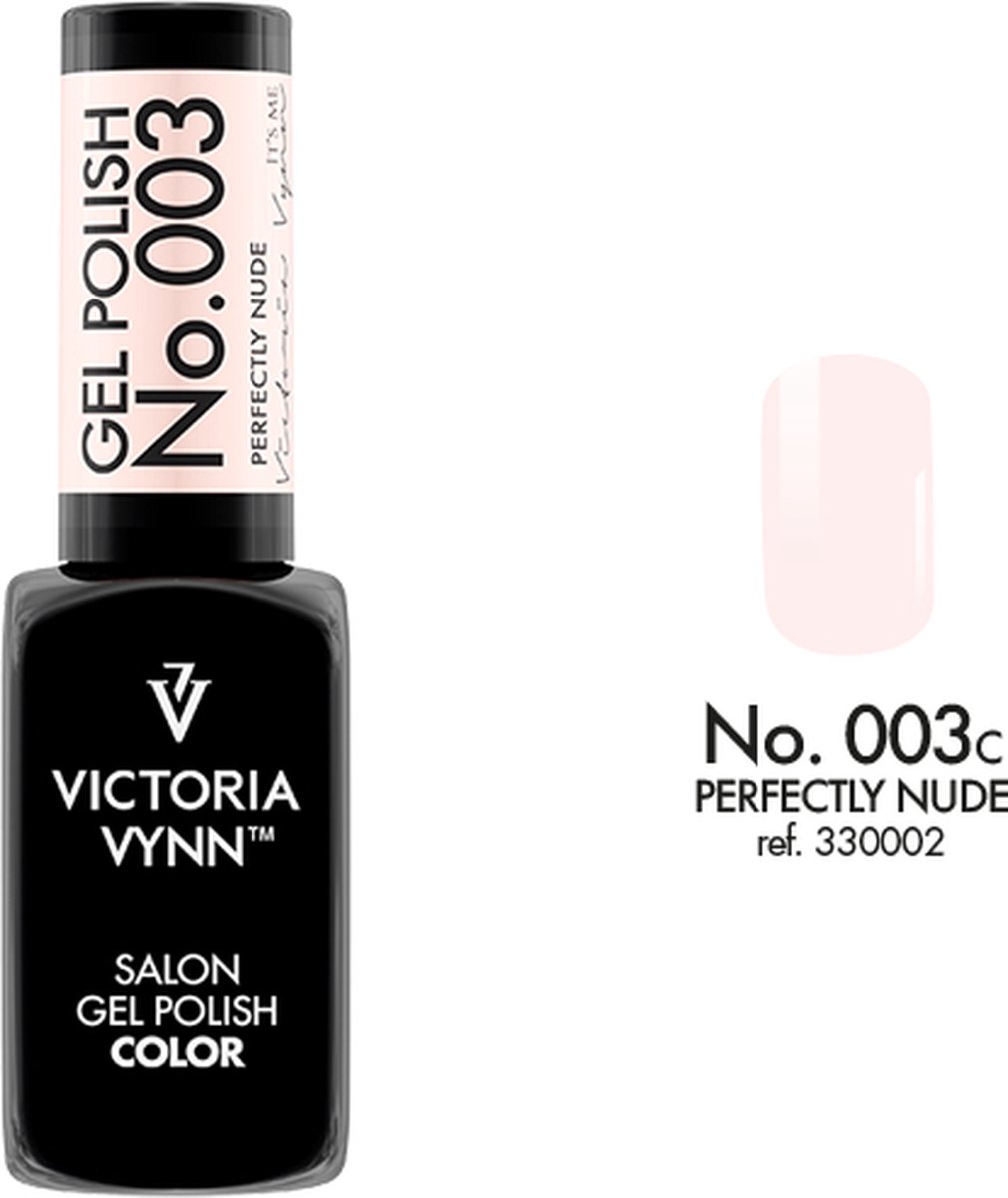 Goedkoopste Victoria Vynn – Salon Gelpolish 003 Perfectly Nude - nude - gel polish - gellak - nagels - nagelverzorging - nagelstyliste - uv / led - nagelstylist - callance