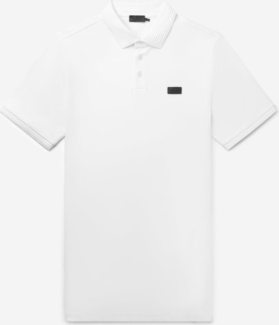 AB Lifestyle - Regular Polo | Bright White - Heren - Maat: L