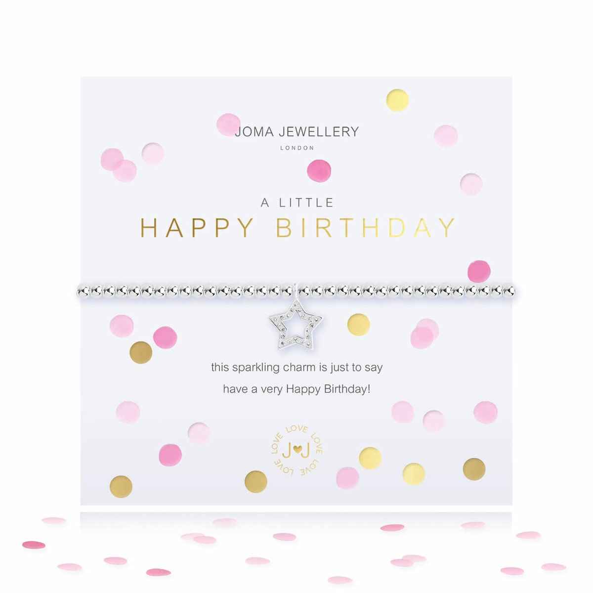 Joma Jewellery - A Little - Happy Birthday - Armband