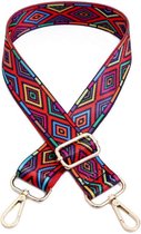 Bag Strap / Tas Riem - Colorful Ethnic #2 | Tashengsel / Schouderriem | 130 cm x 3,8 cm | Fashion Favorite