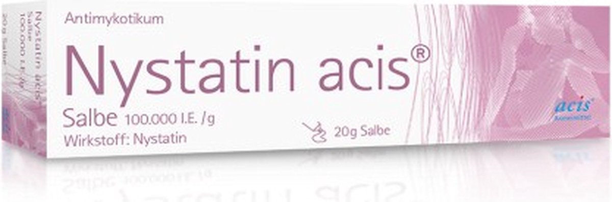 Goedkoopste Nystatin Acis - Zalf - Antischimmel Zalf - 20 gram