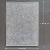 3D Embossing folder - Vlinders -10.5 x 14.5 cm