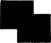 AMIG Anti-krasvilt - 2x knipvel - zwart - 100 x 100 mm - rechthoek - zelfklevend - beschermvilt
