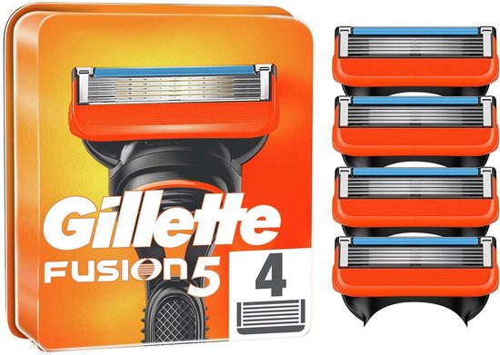 Gillette Fusion5 - Scheermesjes/Navulmesjes - 4 Stuks - Gillette
