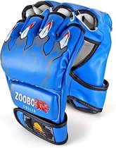 Livano MMA Handschoenen - Gloves - Sparring Handschoenen - Heren - Dames - Grappling - Bokshandschoenen - Vecht Handschoenen - Blauw