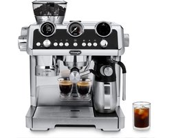 De’Longhi EC9865.M, Espressomachine, 2,5 l, Gemalen koffie, Ingebouwde molen, 1450 W, Zilver