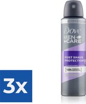 Dove Men+care Deospray Post Shave Protection 150ml - Voordeelverpakking 3 stuks