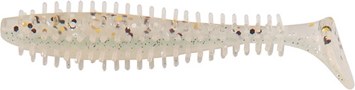 Fox Rage Ultra UV Spikey Shad 6cm - Kleur : Salt ‘n Pepper
