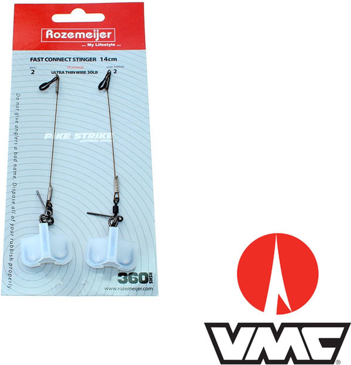 Roz. Fast Connect Stinger 360 9,5cm/size
