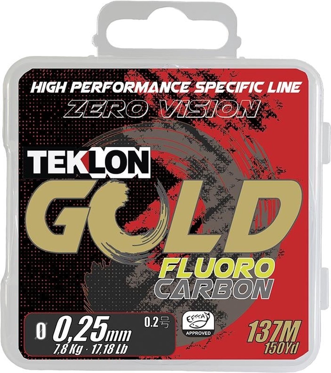 Teklon Gold Fluoro Carbon (137m) - Maat : 0.252mm - 6.039 kilo
