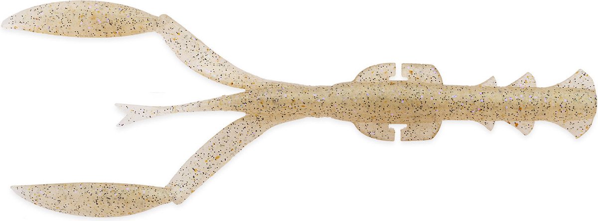 Keitech Neko Camaron 5.5’’ - 14cm (7 pcs) - Kleur : Crystal Shrimp