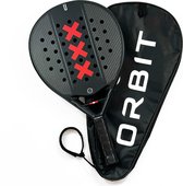 Orbit Sores Amsterdams Padel racket - padel - inclusief beschermhoes - 3K carbon