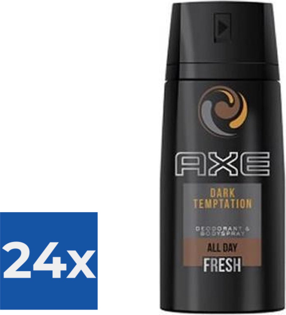 Goedkoopste Axe - Deodorant - Spray - Dark Temptation - 48h - 150ml x 24