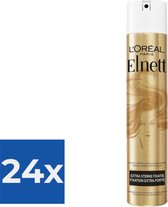 L'Oréal Paris Elnett Satin Hair Spray Fixation Extra Forte - 300 ml - Pack économique 24 pièces