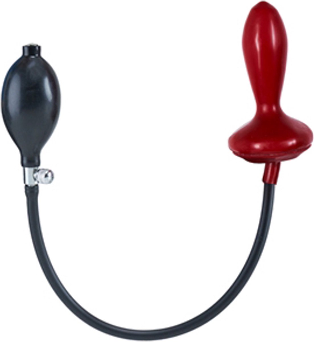 Opblaasbare kogelplug met harde kern - rood small
