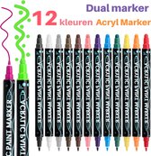 BOTC Marqueurs - crayons de couleur - 12 couleurs Metallic Outline Marqueurs Stylos -12 couleurs