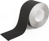 Anti slip tape - Zwart - 100 mm breed - Veiligheidstape - Rol 18,3 meter