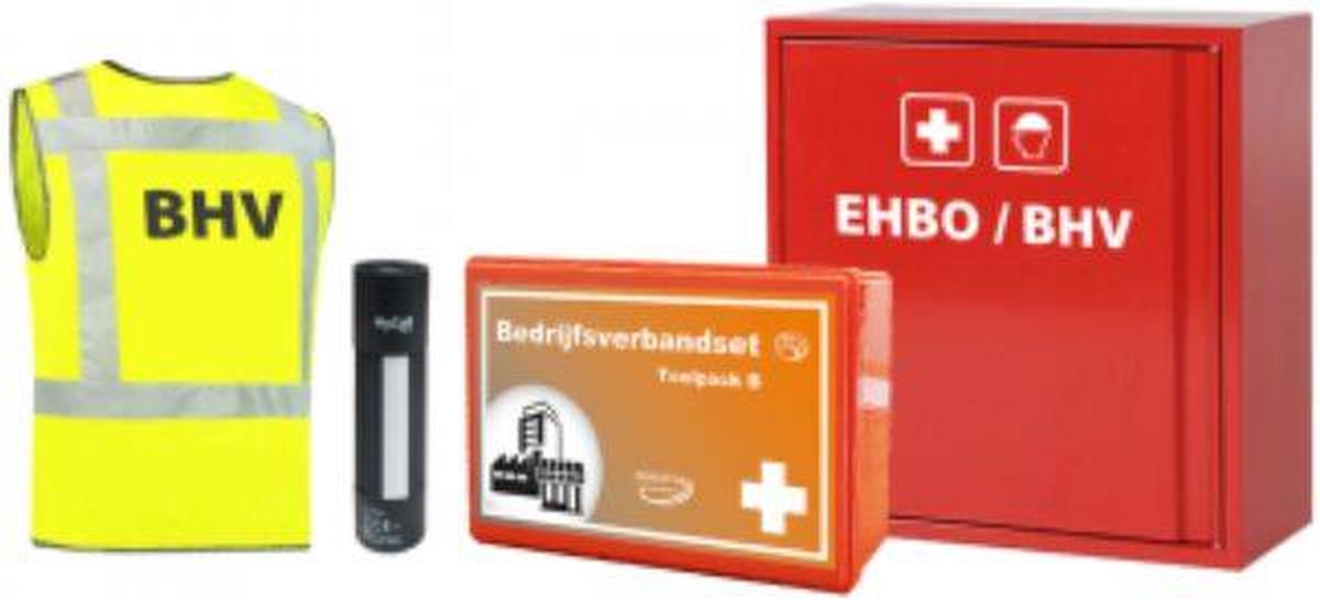 Goedkoopste BHV Kast incl. inhoud medium