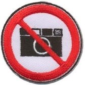 Patch - Strijkembleem - No Picture - 5cm