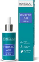 Remescar Hyaluronzuur serum - Gezicht serum tegen rimpels en fijne lijntjes, herstellende en hydraterende serum voor dagelijks gebruik, Hyaluronic Acid Complex voor alle huidtypes, 30 ml