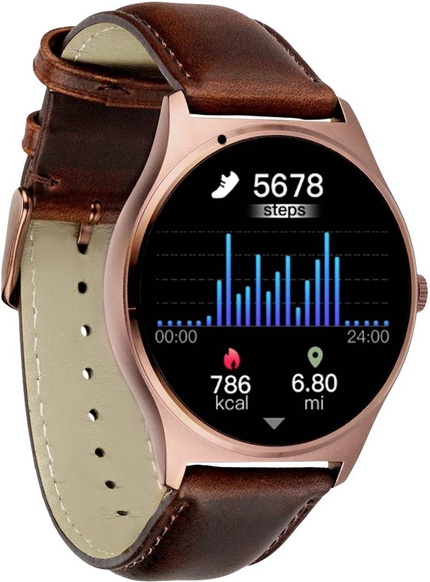 XCOAST QIN XC Pro Smartwatch 45 mm Bruin