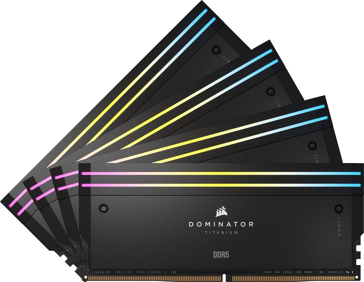 Corsair Dominator Titanium CMP64GX5M4B6400C32, 64 GB, 4 x 16 GB, DDR5, 6400 MHz, 288-pin DIMM