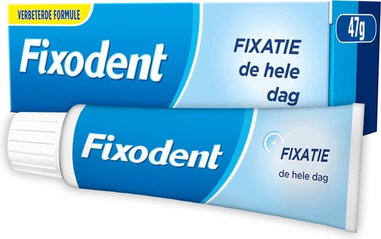 Fixodent Kleefpasta Fresh 47 gr - Voordeelverpakking 12 stuks