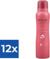Vogue Enjoy Parfum Deodorant 150 ml - Voordeelverpakking 12 stuks