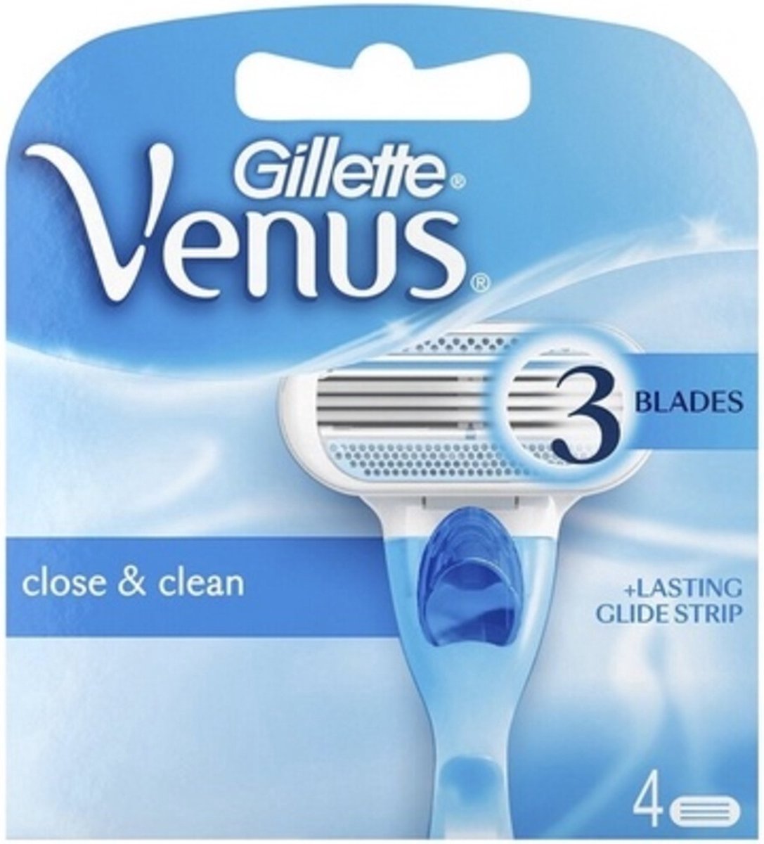 Gillette Venus - 4 stuks - Scheermesjes - Voordeelverpakking 12 stuks