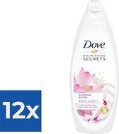 Dove Douchegel - Glowing Ritual Lotusbloem 250 ml - Voordeelverpakking 12 stuks
