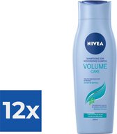 NIVEA Shampoo Volume Care - 250 ml - Voordeelverpakking 12 stuks