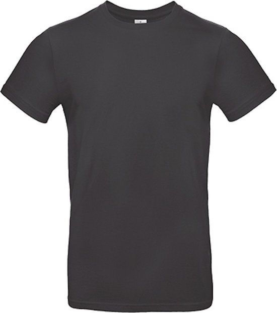 Lot de 2 chemises homme 'E190' à col rond B&C Collection Used Noir taille XL