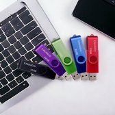 USB Stick 32GB 5 Stuks ENUODA USB 2.0 Memory Stick Hoge Snelheid Thumb Drives (5 Gemengde Kleuren: Zwart Purper Groen Blauw Rood)