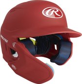 Rawlings MA07S LHB Adjustable Face Guard Color Scarlet