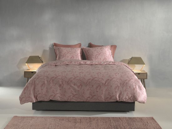 Zohome Dekbedovertrek Fiori-di-Satinado - Abstract Bedlinnen - 200x220 - Roze - Dekbedhoes van 100% Katoen-Satijn van Merkloos — afbeelding 4