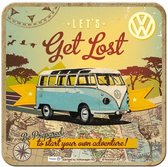 Metalen onderleggers - VW Let's Get Lost - 5 stuks