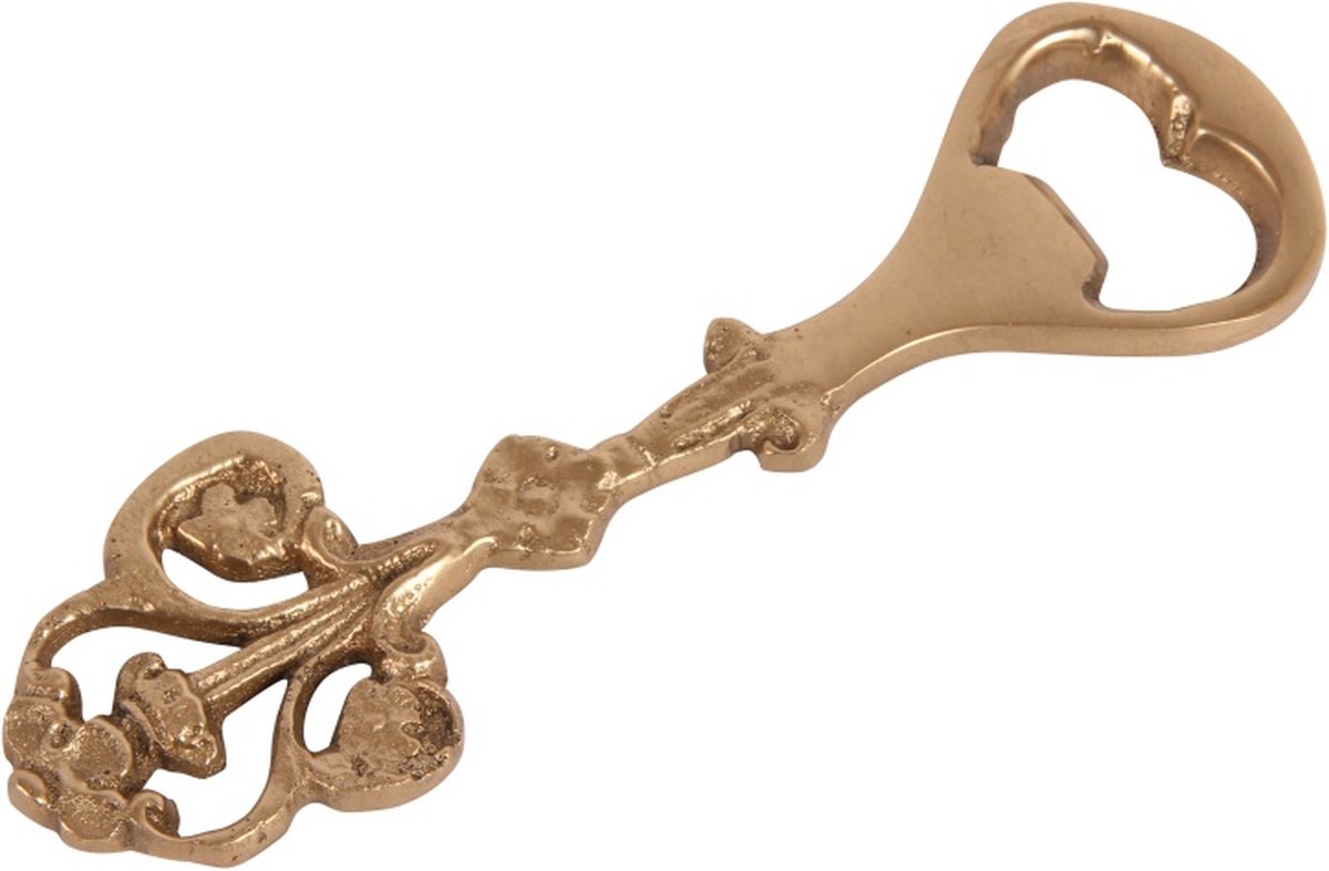 Baroque - Opener - Bottle opener koper 12 cm - 12x4.5x1 - Brass