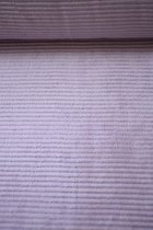 Jersey velours côtelé lilas velours côtelé 1 mètre - tissus de mode à coudre - tissus Stoffenboetiek
