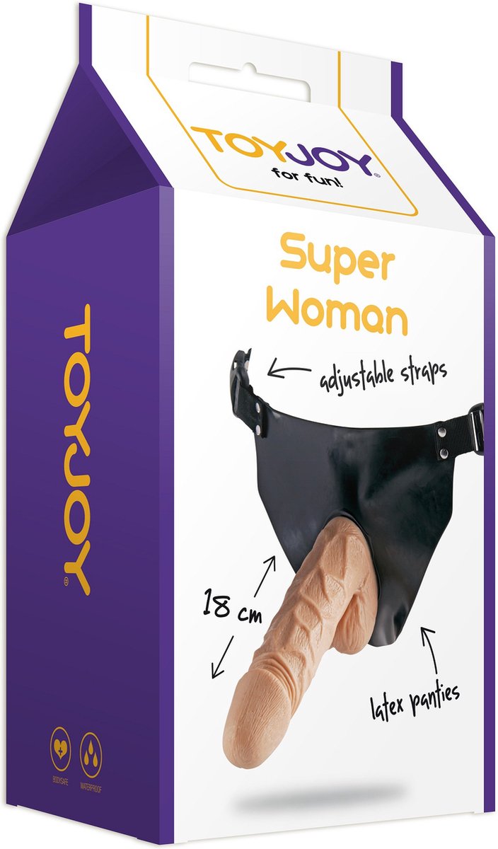Goedkoopste Superwoman - voorbinddildo