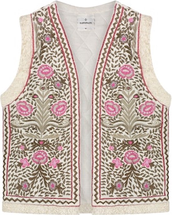 Summum - 9s110-11729 - Gilet Embroidered Velours
