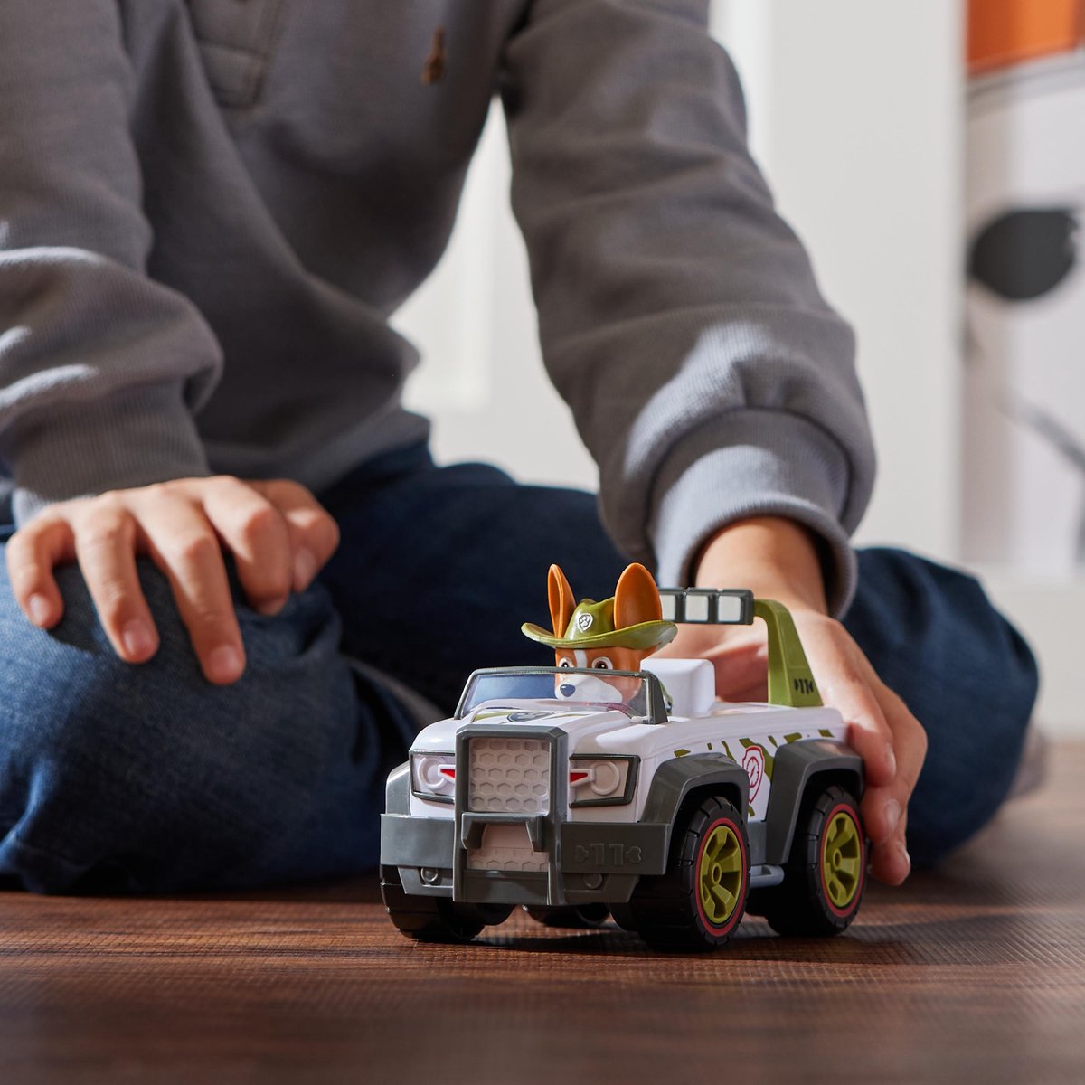 PAW Patrol - Tracker's Jungle Cruiser - speelgoedauto met speelfiguur — afbeelding 9