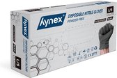 Hynex Extra Strong Nitrile PF Black 5,0gr PPE - 100/box - L
