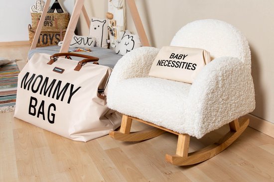 Childhome Schommelstoel - Teddy Ecru - Comfortabel & Stijlvol - Perfect voor Kinderen van Childhome — afbeelding 5