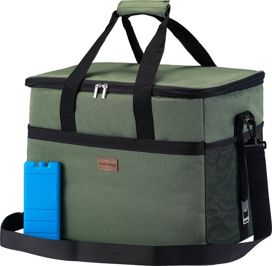 Sac isotherme Packaway à 4 couches - Sac à lunch 40 litres - Vert