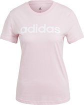 adidas Sportswear Essentials Slim Logo T-Shirt - Dames - Roze- 2XS